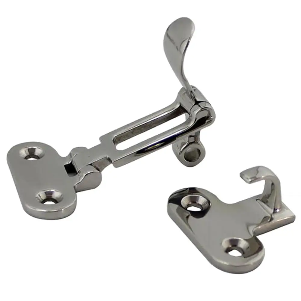 RV Yacht Accessories Gantry Buckle 316 Stainless Steel Door Distribution Box Buckle Mirror Marine Hatch Buckle Screen Door Latch