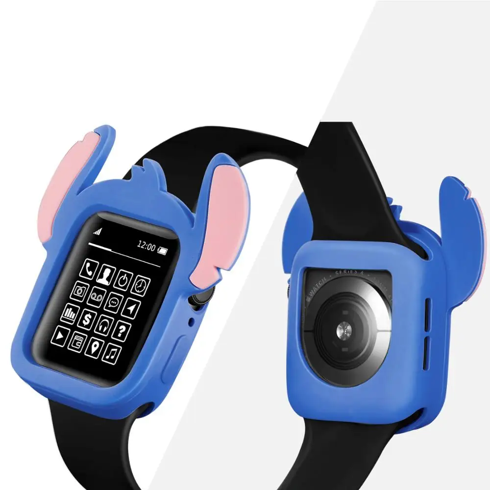 Чехол для apple watch 4 5 40 мм 44 мм милый защитный чехол из ТПУ s для iwatch series 4 5