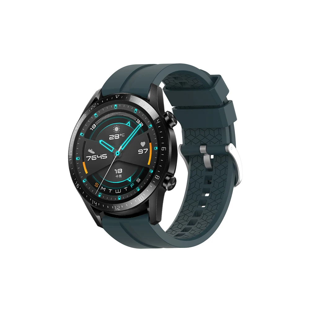 22 мм ремешок для часов huawei watch GT 2 42 мм 46 мм ремешок для samsung galaxy Watch 46 мм HONOR Magic Frontier amazfit официальный браслет