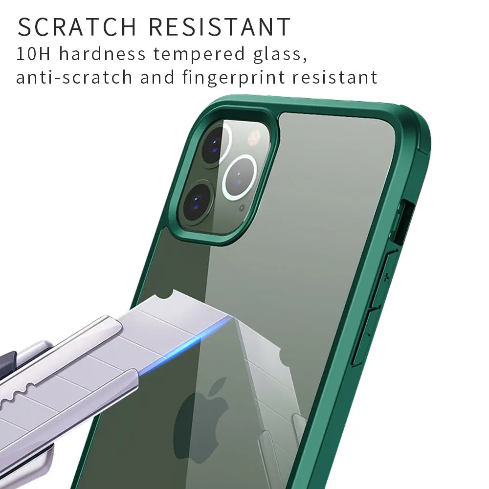 Чехол для iPhone 11, магнитный адсорбционный чехол, переднее и заднее закаленное стекло, полное покрытие экрана, цельный дизайн, флип, конфиденциальность