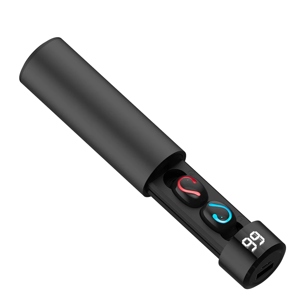 Ouhaobin Bluetooth наушники настоящие Беспроводные спортивные наушники Bluetooth в ухо стерео наушники