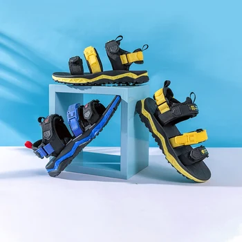 

2020 New pattern Children's Shoes sandals boys Gladiator sandals soft quick drying light Non-slip Collision avoidance
