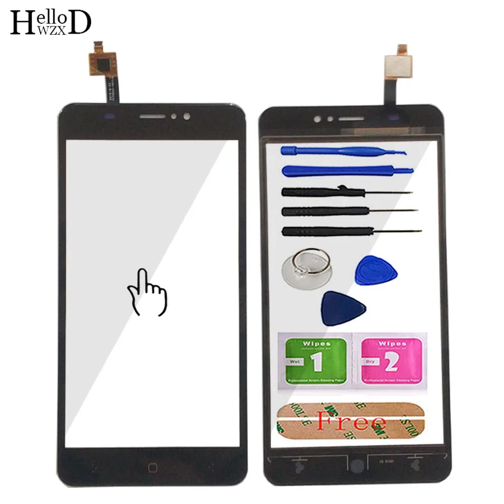 

Touch Screen For BQ BQS 5525 Practic BQ 5525 Touch Screen TouchScreen Sensor Front Glass Mobile Tools Adhesive