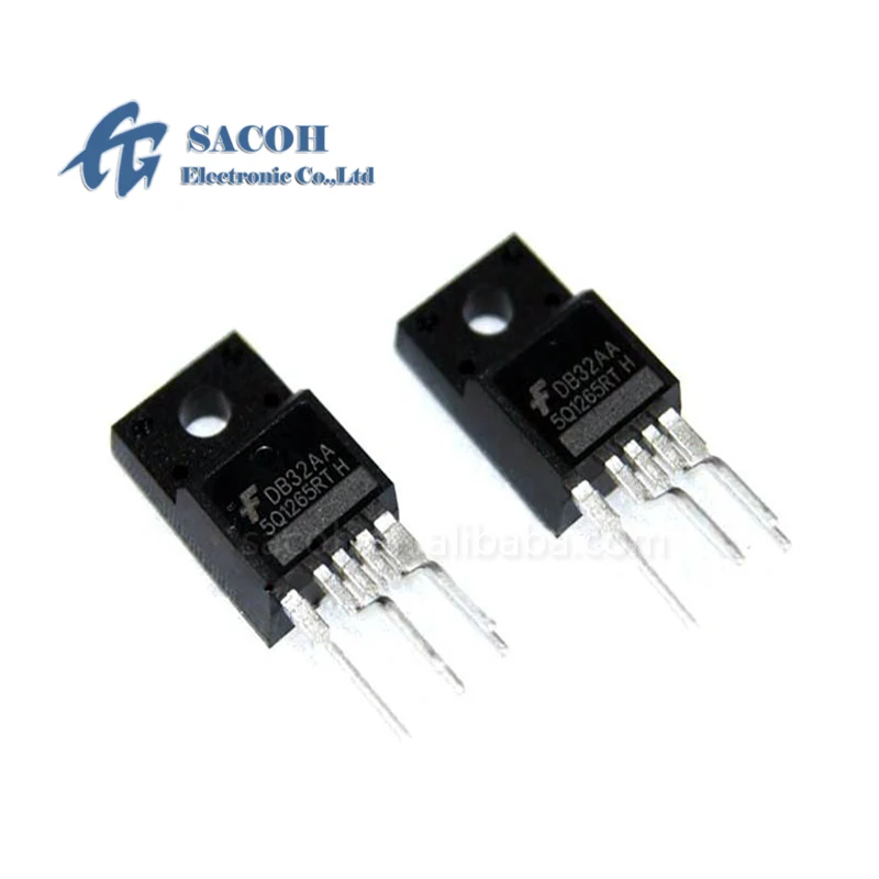 

New Original 10Pcs KA5Q1265RT 5Q1265RT KA5Q12656RT 5Q12656 CQ1265RT OR 5Q0765RT TO-220F-5L Power Switch