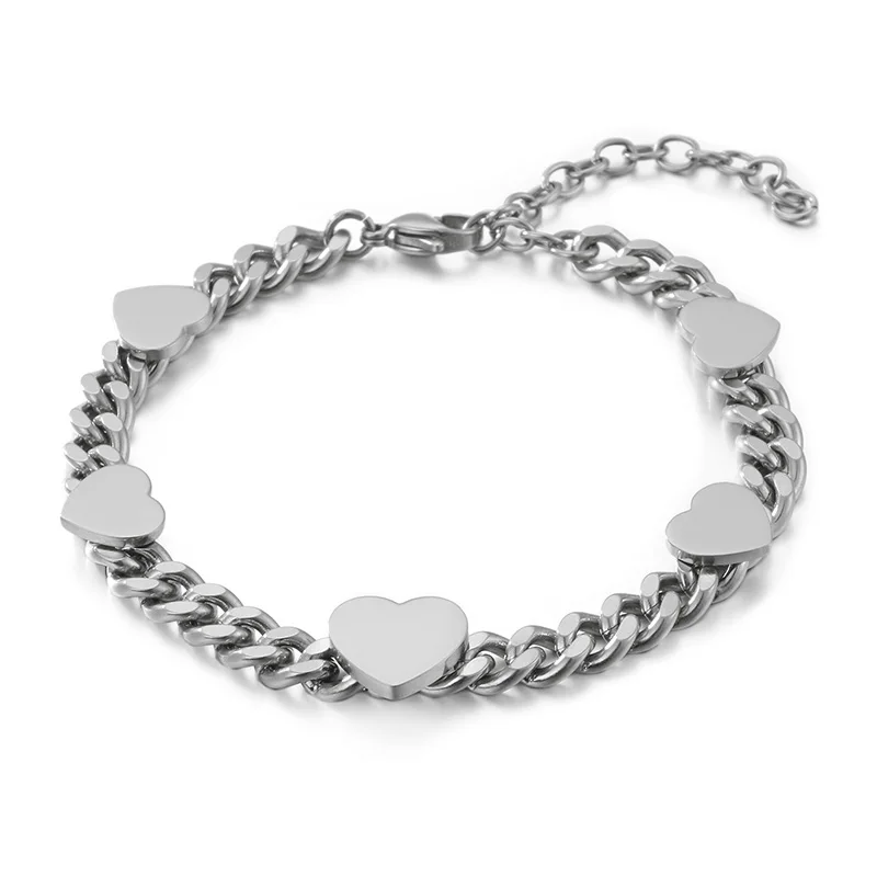 Новый Популярный стальной браслет браслеты Romatic Love для пары подарок девушки