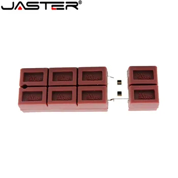 

JASTER USB Drive Mini Chocolate Memory Stick USB Pen Drive 128GB 8GB 16GB 32GB 64GB Pendrive USB 2.0 Wedding Gifts Warm Memory