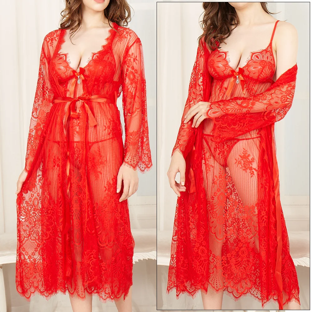 Женский пижамный комплект шелковый халат пижама женская пижамы женские домашняя