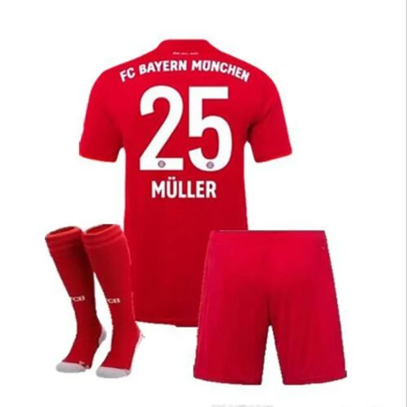 19 20 COUTINHO Bayernes Muniches PERISIC футбол Джерси LEWANDOWSKI HERNANDEZ рубашка MUNCHEN для взрослых комплект dhl - Цвет: shirt