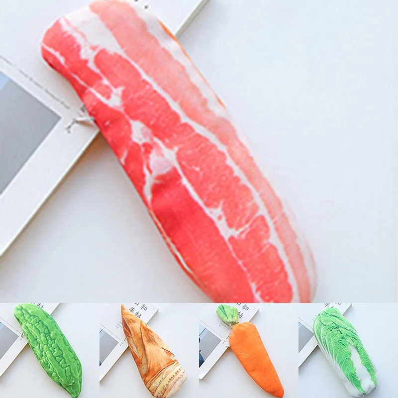 Bag Purse Fashion Personality Simulation Vegetable Storage Bag Cabbage Carrot Pork Simulation Clutch Bag.w