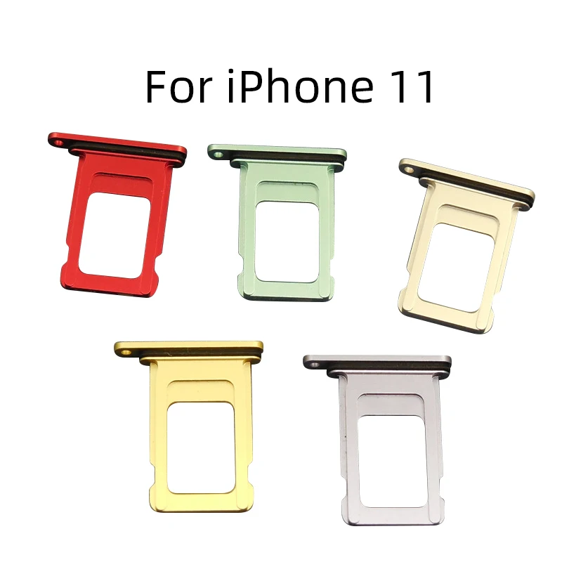 Netcosy Сменные Запчасти для лотков держатель слота для сим-карты для iphone 11 11 Pro карта Hoder Ремонт для iphone 11 Pro Max