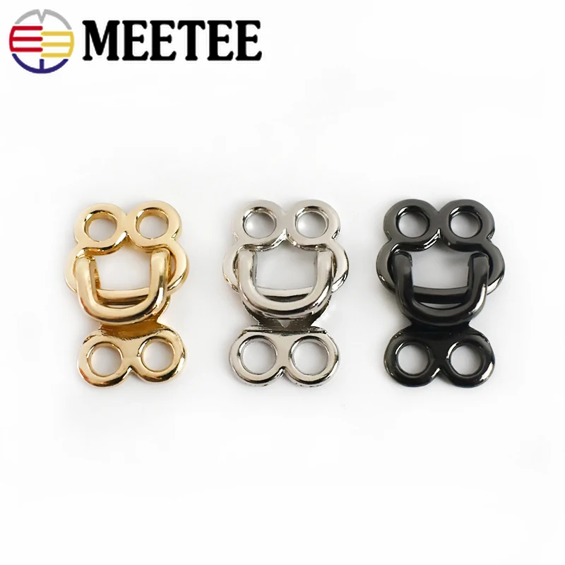 10pcs 18/23/27mm Mink Coat Buttons Sweater Trousers Dress Connection Hasp Hook Buckles for Clothing Sewing Accessories | Дом и сад