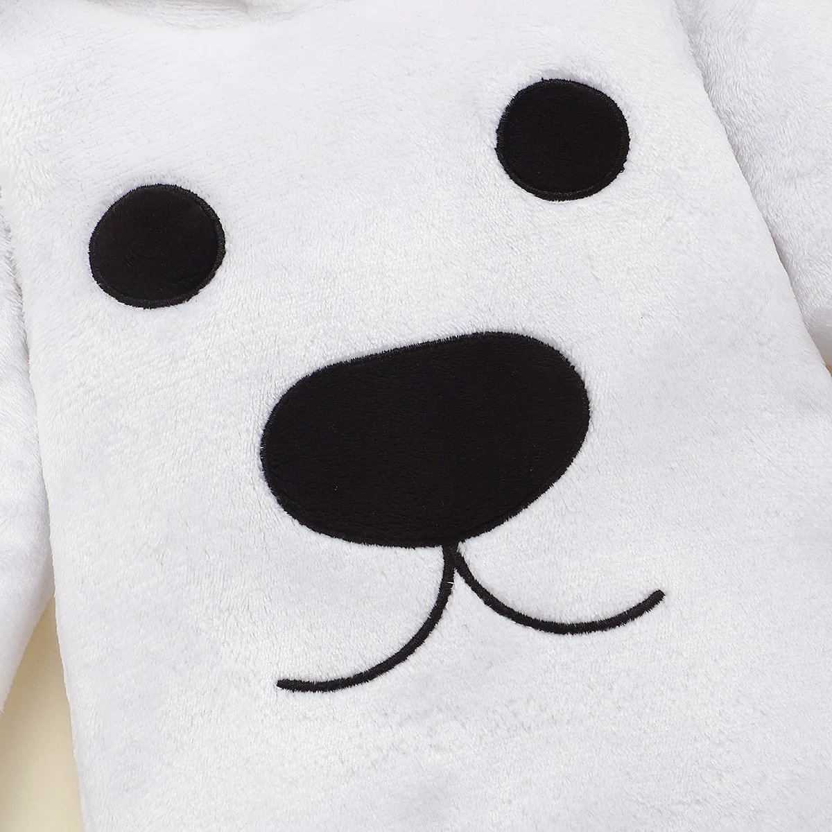 Newborn Baby Kids Jumpsuit Cute Bear Fleece Warm Top Pant Cap Clothing Children Hooded Romper Lovely Toddler Girls Boys Clothes
