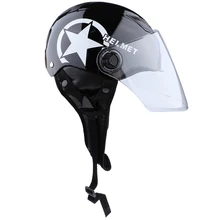 MagiDeal Motorcycle Helmet Single Shield Racing Helmet Hyaline Long Lens