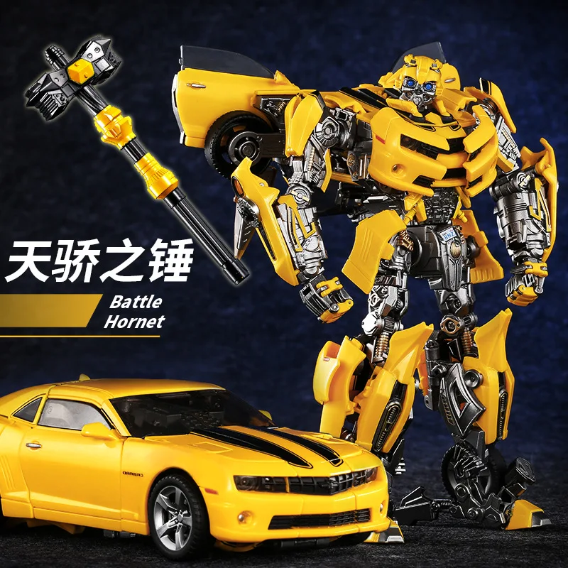 

Yue star Transformation Toy Jingang 5 Alloy Version of Mpm03 Wasp Robot Garage Kit Model