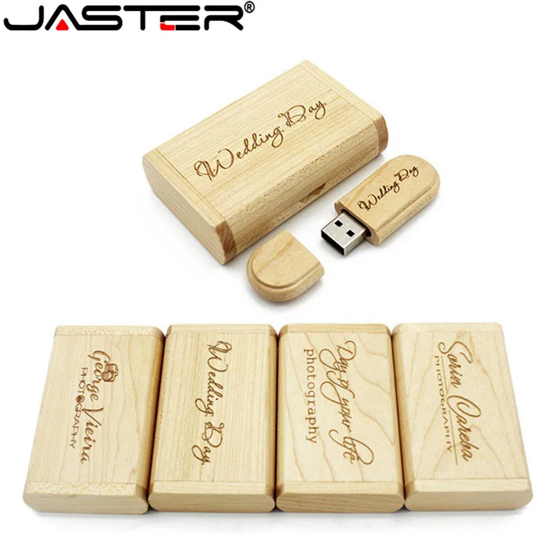JASTER (1 шт. бесплатный логотип) логотип клиента лазерная гравировка деревянный +