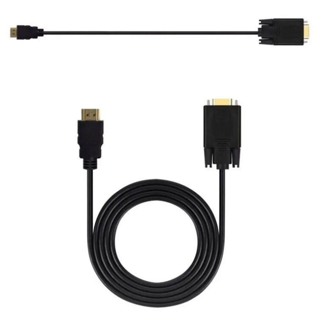 HDMI к VGA HD 1080P кабель с HDMI к VGA кабель аудио адаптер кабель дропшиппинг