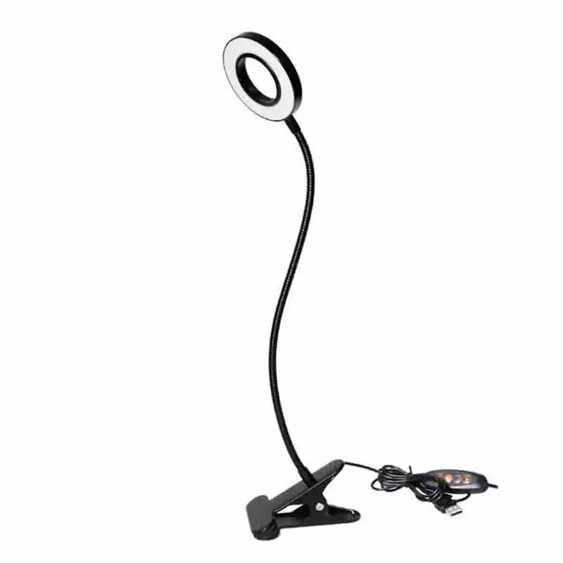 

Temperature Reading Eye-protection Lamp Adjustable Light Color USB Universal Hose Clip Lamp Beauty Tatto Lamp