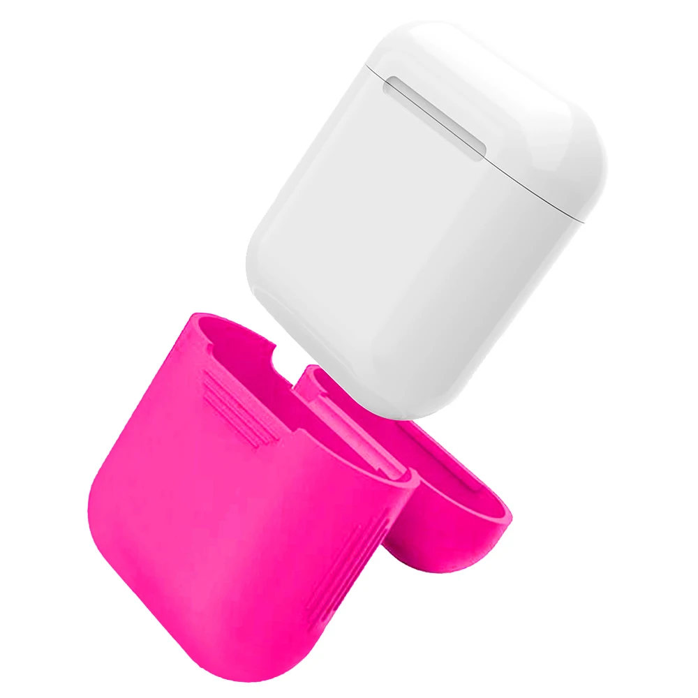 Besegad силиконовый чехол для переноски Чехол Apple Airpods Air Pods 1 2 Беспроводные наушники