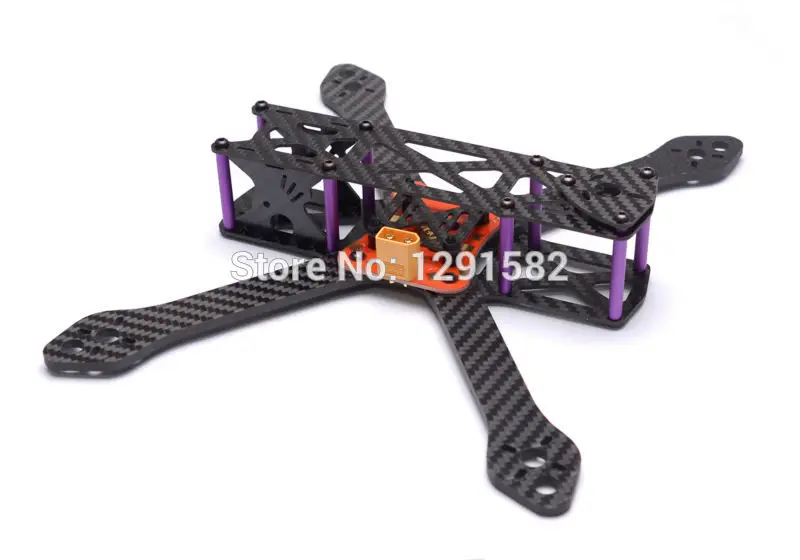 

Hot Carbon Fiber Reptile Martian II 220 220mm w/ 4mm Arm Frame + F3 Acro Flight controller + Mini BLHeli-S 20A 2-4S ESC + 3A UBE