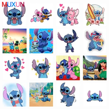 

Full Round Diamond Mosaic 5D Diy Diamond Embroidery Animal Full Square Diamond Painting Disnet Cross Stitch Cartoon Color Rp493