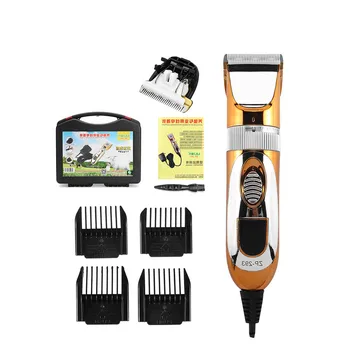 

Professional Pet Clipper Scissors Dog Cattle Rabbits Shaver 60W High Power Horse Grooming Electric Hair Trimmer Cutting Machine