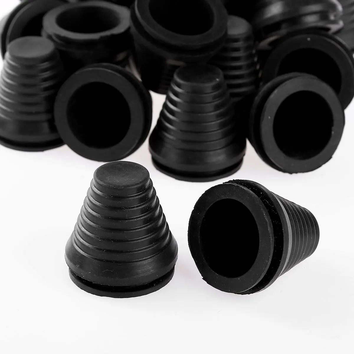 Tapered Grommets Gaskets Rubber Wire Hole Seal Ring Gasket Cable Protector 