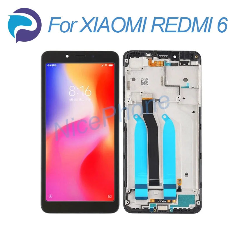ЖК дисплей и рамка для Xiaomi Redmi 6 сменный экран в сборе xiaomi redmi экран|Экраны