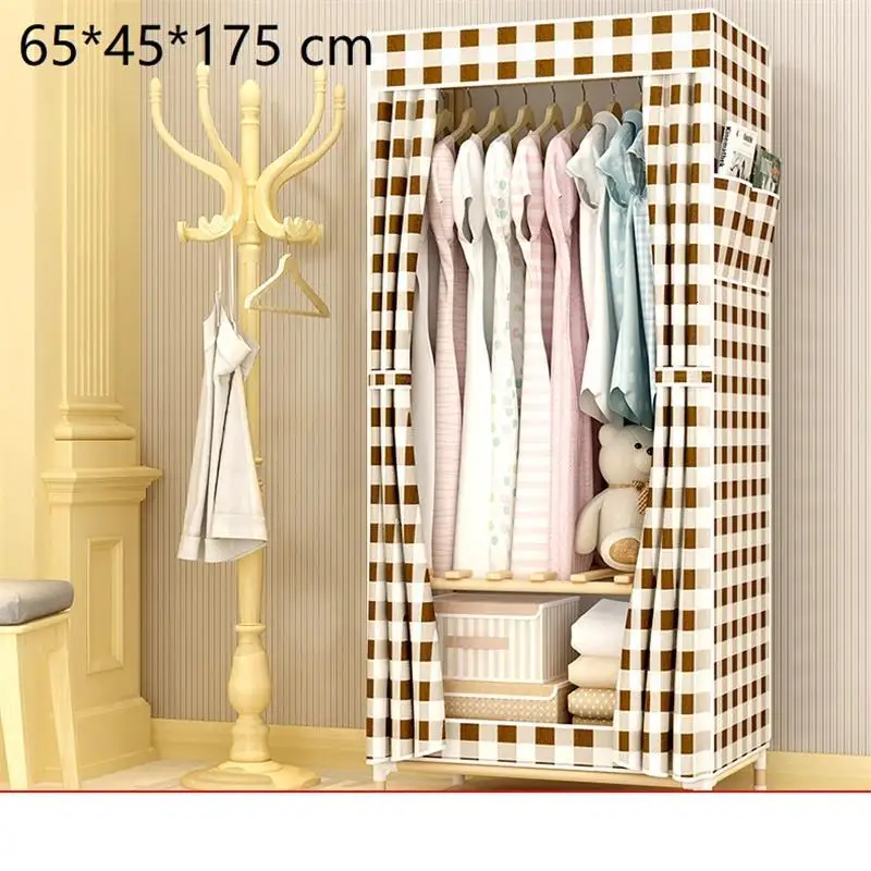Version U Armoire Meble Penderie Ropero Armario Tela Chambre Meuble De Range шкаф Guarda Roupa мебель для спальни Mueble шкаф - Цвет: Version U