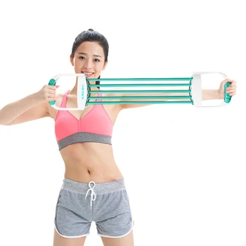 

Fitness Resistance Band Fitness Equipment Latex Drawstring 5 Level Strength Adjustment Fitness Equipment Muscle Exercise