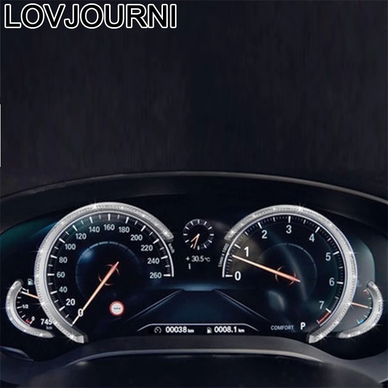 

Handbrake Steering Wheel Button Interior Auto Modified Automovil Bright Sequins Car Styling Protecter 18 FOR BMW 6 series