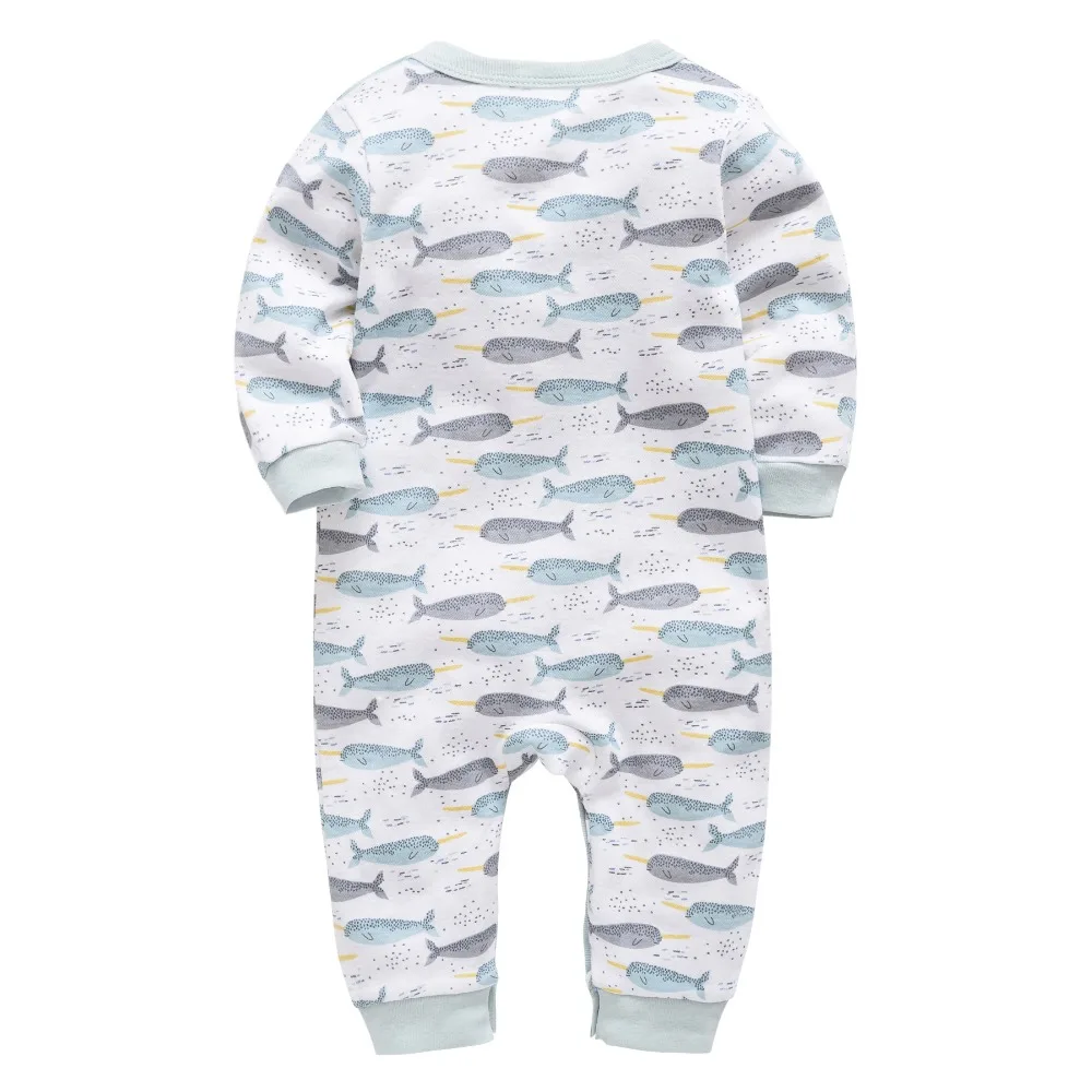 Kavkas/Одежда для новорожденных, детские комбинезоны с длинными рукавами и рисунком, 0-12 месяцев, roupa de bebes, вязаная одежда для мальчиков и девочек