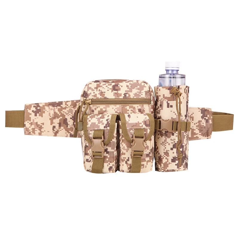 Военная Тактическая Сумка на плечо, водонепроницаемая, Оксфорд, Molle, для кемпинга, походов, сумка для чайника, Bolsillo, поясная сумка, 8 цветов - Цвет: 8