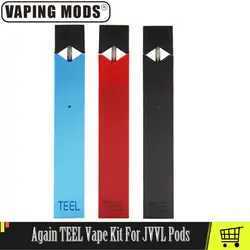 Снова TEEL Vape устройство картридж Pods комплект с 0,7 мл картридж 200 мАч аккумуляторное устройство 0.2ohm катушка для JUUL Pods Vape Pods