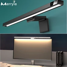 Computer Monitor Screen Hanging Light 450mm 3Colors Led Smart Reading Desk Table Lamp for Office Study Reading Eye Protection