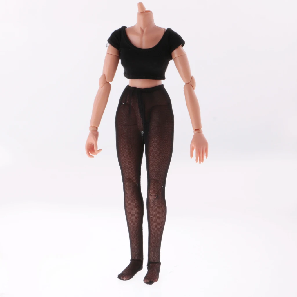 1/6 Scale Lace Stockings for 12inch    Kumik CY CG Girl Female Action Figure Body Clothes Dollfle Dolls Accessories