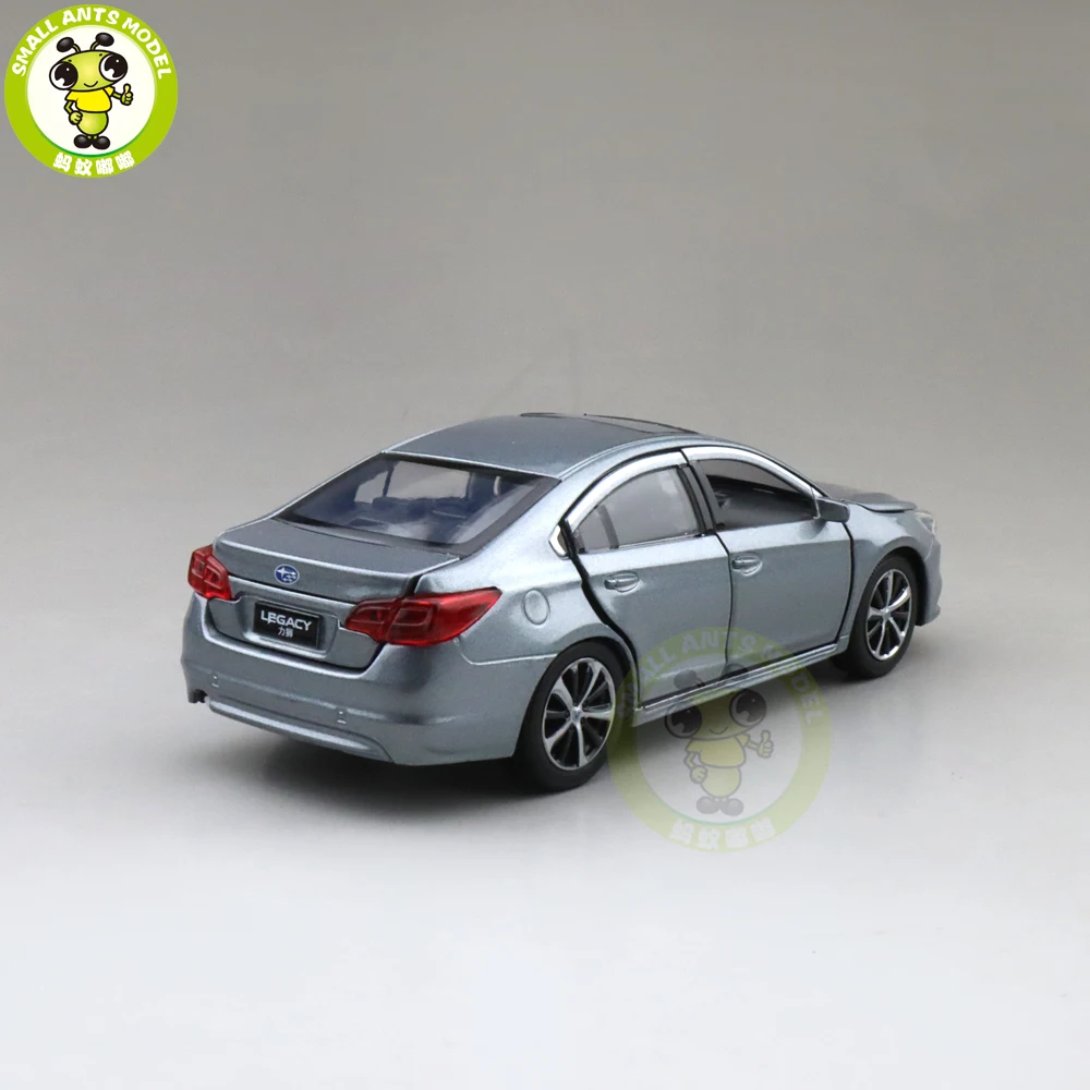 1/32 Jackiekim Subaru LEGACY литая под давлением Модель автомобиля игрушки Детский звуковой светильник вытянуть назад Подарки