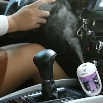 

Car Mini Aromatherapy Humidifier ABS PP Electronic Components Sterilization And Purification Air Humidifier
