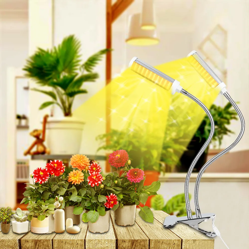 100 светодиодный светильник для выращивания растений с регулируемой яркостью и