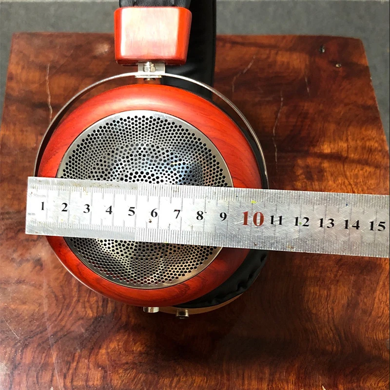 HiFi корпус наушников натуральный деревянный над ухом гарнитура Оболочка Чехол DIY 50 мм динамик блок наушников