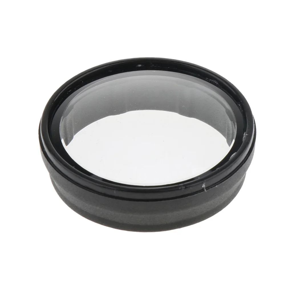 UV Lens Filter Glass Cover Protective Cap for SJCAM SJ7 Star Action Camera -Black
