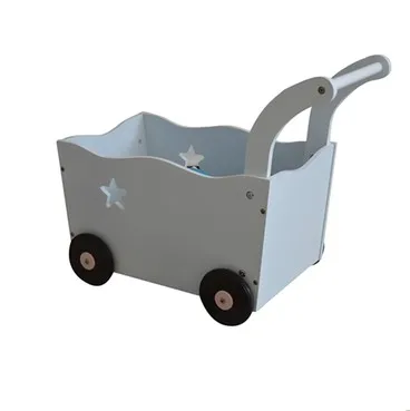 Sigikid детские ходунки деревянные детские симуляции кормящих колясок детская ручная нажимная игрушка-ходунок детский беспедальник - Цвет: Зеленый