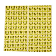 324 шт, детские наклейки с улыбающимся лицом, вечерние