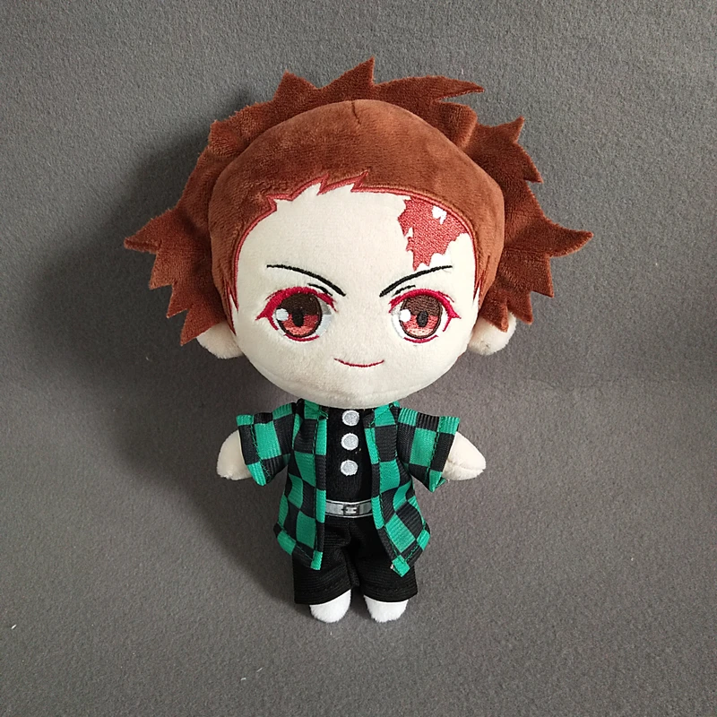 Японское аниме Demon Slayer плюшевая анимэ кукла периферийная чучела Tanjirou Nezuko Zenitsu Inosuke плюшевые игрушки хобби коллекции