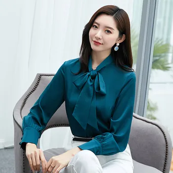 

Trendyol Airy Shirt Fashionable Women Chiffon Blousees 2020 Vintage Korean Sexy Blouse Women Tops Shirts Camisas Mujer Plus Size