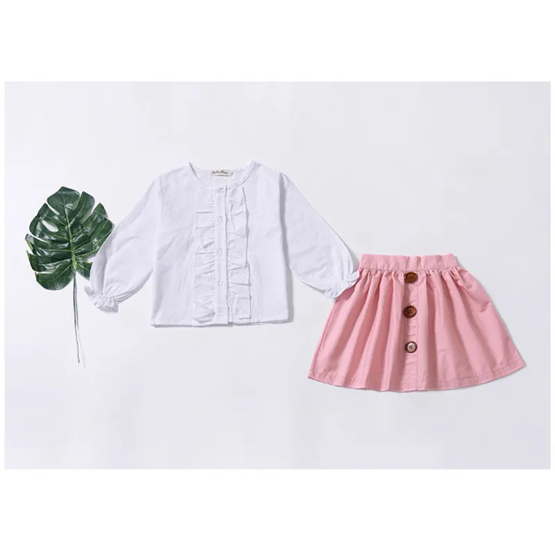 CYSINCOS/Новинка года; однобортные юбки для девочек; летняя детская одежда; детские юбки; юбки для маленьких девочек; 4 цвета