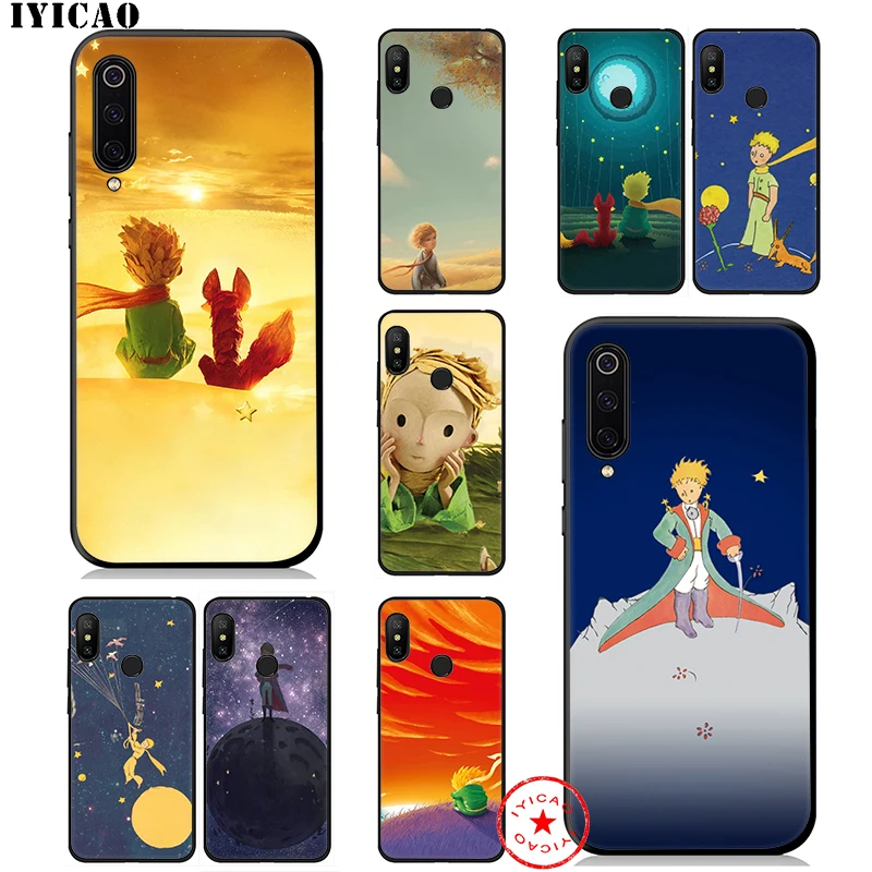 IYICAO The Little Prince Soft Case for Xiaomi Mi 10 A3 A2 Lite A1 CC9 CC9E 9T 9 8 6 SE Pro F1 Max 3 5X 6X MiA1 MiA2 |