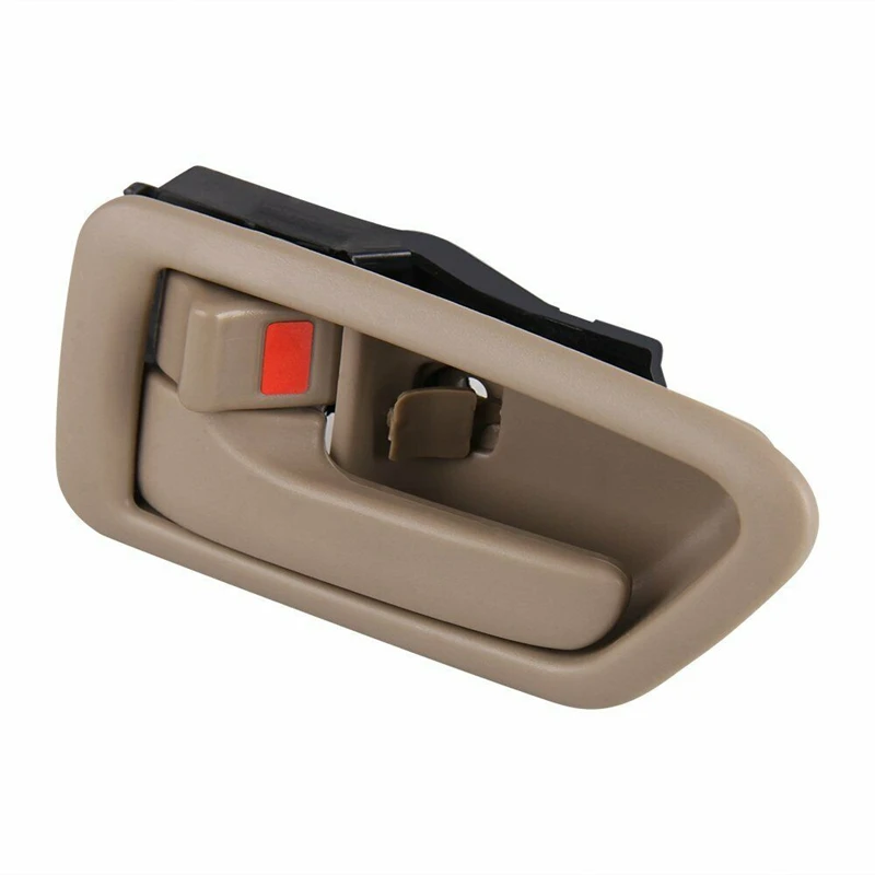 Внутренняя ручка двери светло-коричневые левый и правый Fl Fr RL RR 69206-Aa010 69205-Aa010 для Toyota Camry 1997 1998 1999 2000 2001