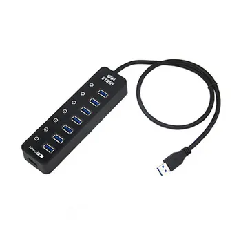 

Charging Port High Speed 3.0 Splitter One For 7 With Independent Switch Mobile Phone Fast Charging Interface