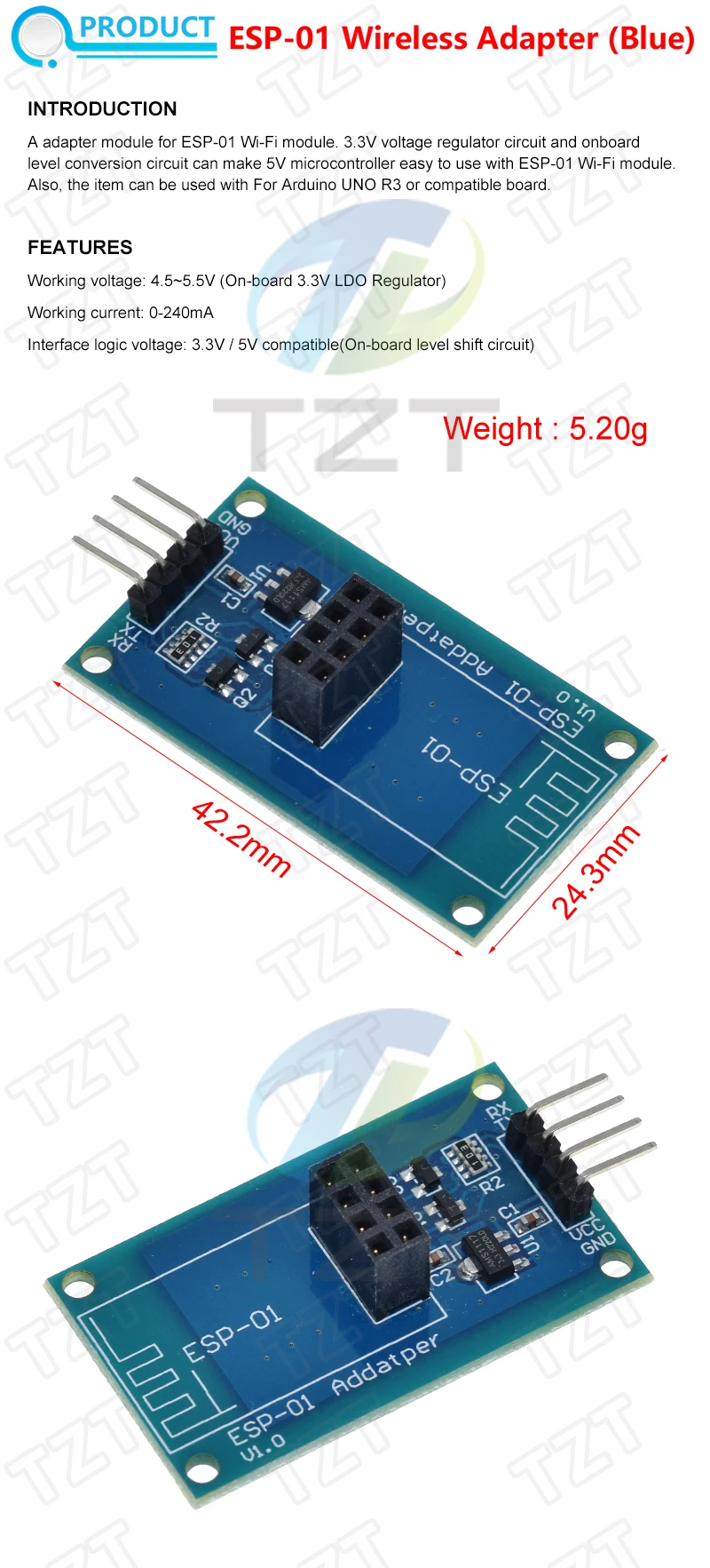 CH340G CP2104 USB zu ESP8266 ESP-01 ESP-01S Modul Programmierer Adapter Download Debug Link Kit für Arduino LINK v1.0 CH9102F – Detail 4