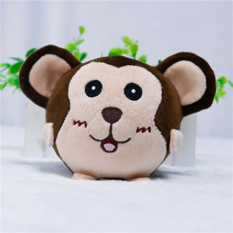 9cm Plush Squishy Animal Slow Rise Filled Animal Toy Squeezable Toy Soft Cute Relieve Stress - Цвет: Светло-желтый